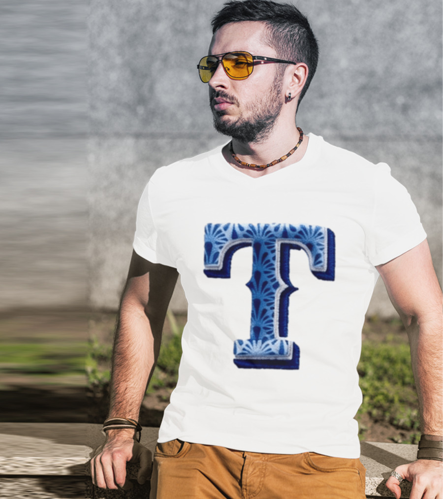 2026 Rangers Mexican Heritage Hat Giveaway T-Shirt