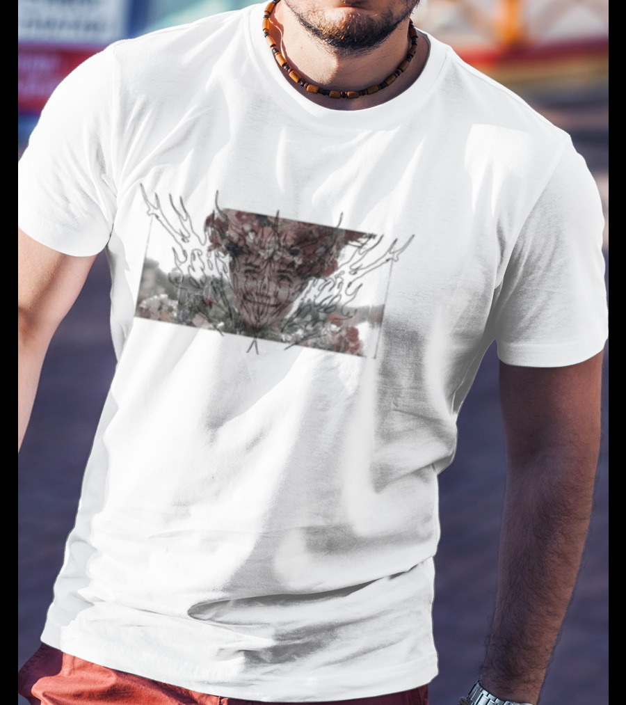 Darko Us Oni 2 World Tour Warped Antlered Face T-Shirt