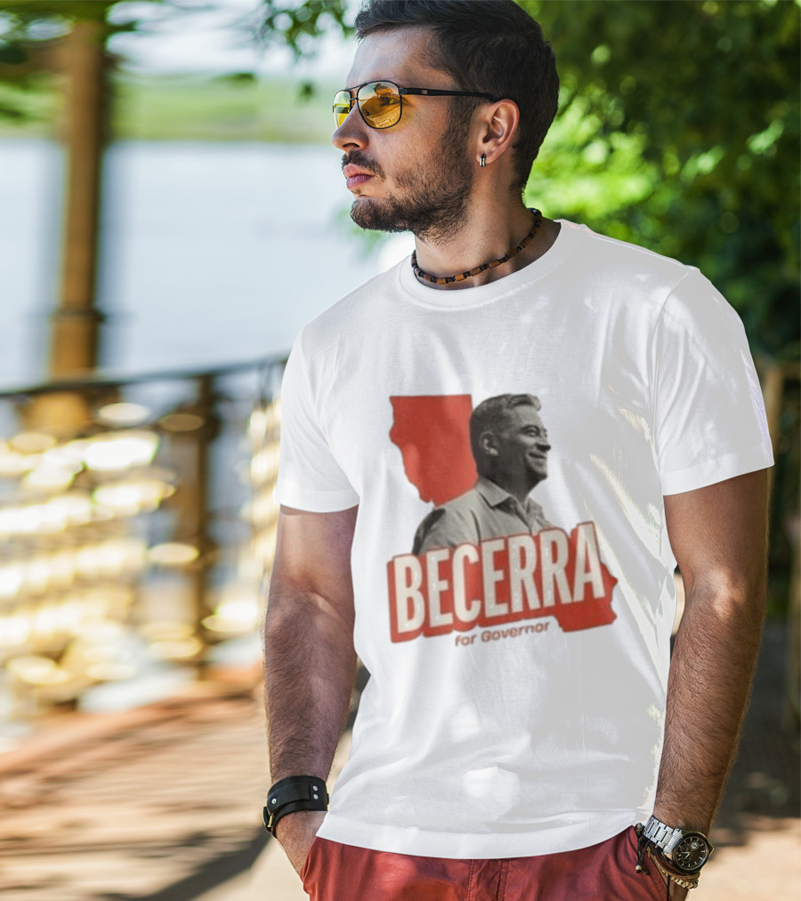 Becerra For Governor Xavier Becerra Election Photo T-Shirt