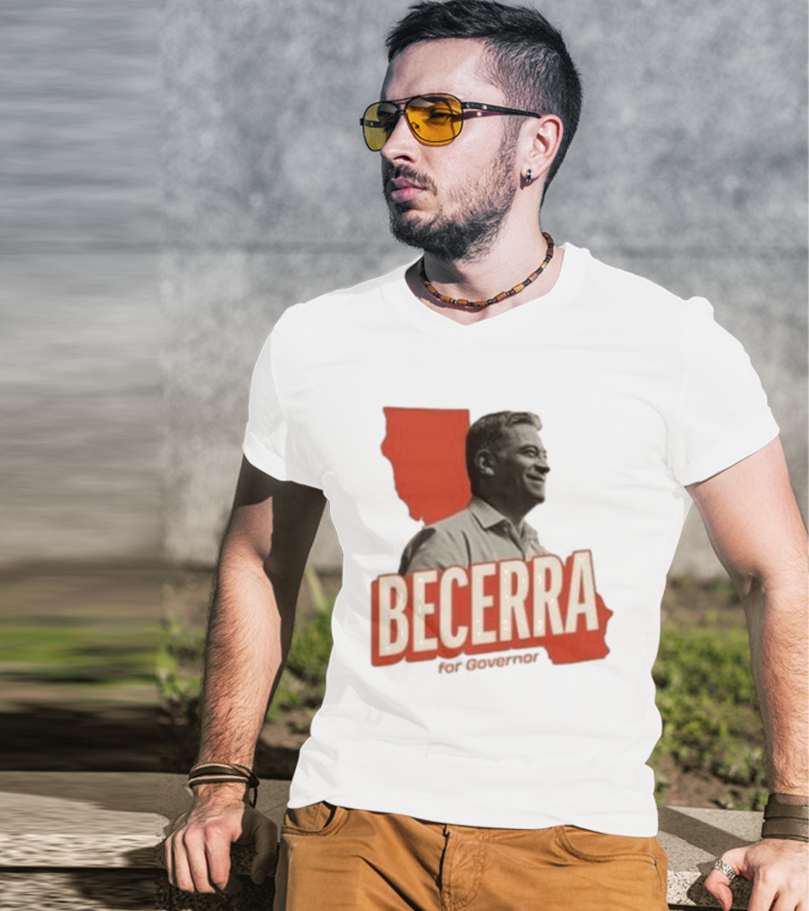 Becerra For Governor Xavier Becerra Election Photo T-Shirt