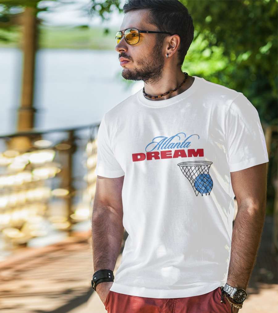 Atlanta Dream Basketball Net T-Shirt