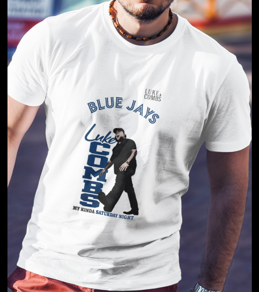Blue Jays Luke Combs Saturday Night Toronto 2026 Tour Concert T-Shirt