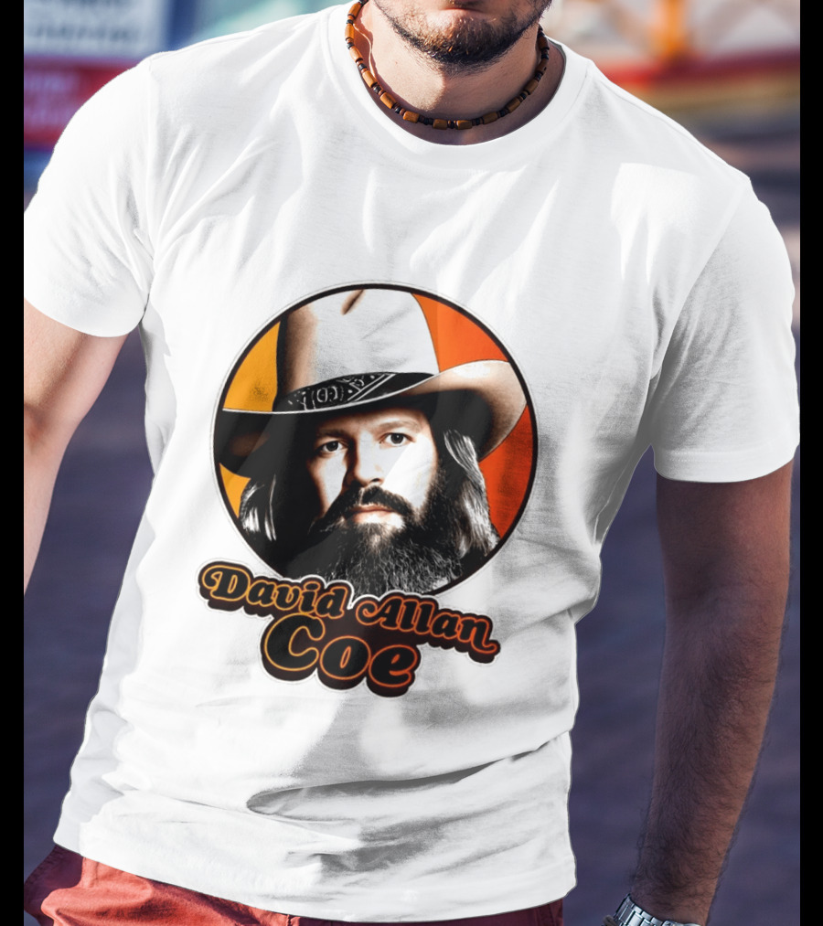 David Allan Coe Memories Legend RIP Cowboy Hat T-Shirt