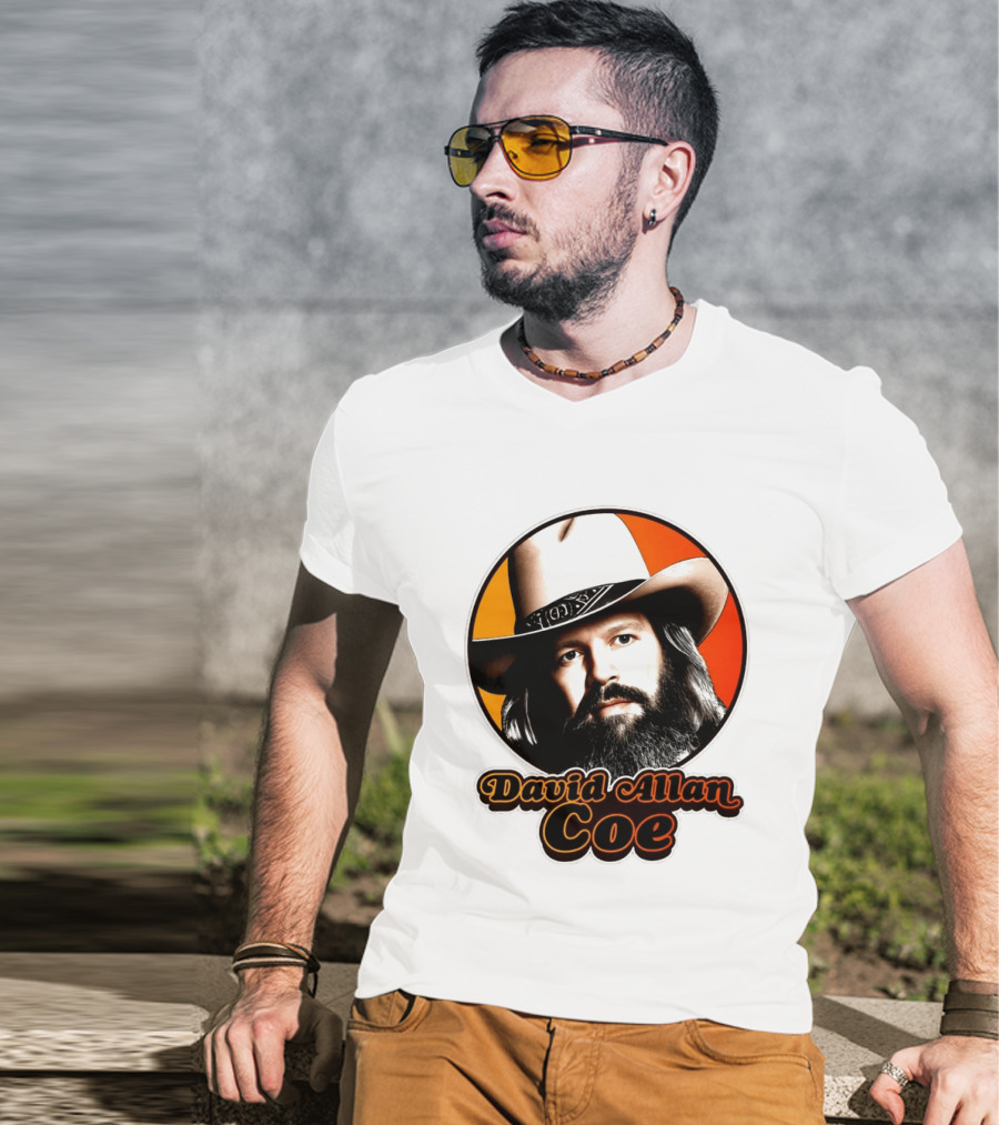 David Allan Coe Memories Legend RIP Cowboy Hat T-Shirt