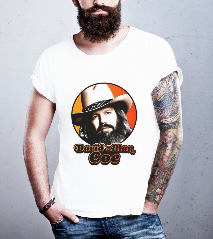 David Allan Coe Memories Legend RIP Cowboy Hat T-Shirt