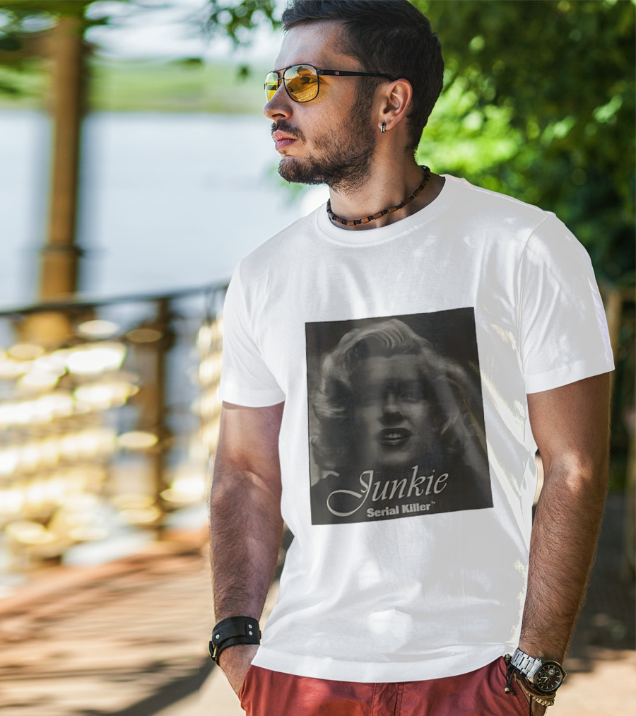 Junkie Serial Killer Retro Hollywood T-Shirt