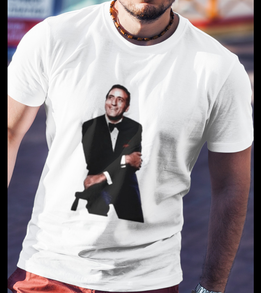 Tony Bennett The Way You Look Sitting Pose T-Shirt