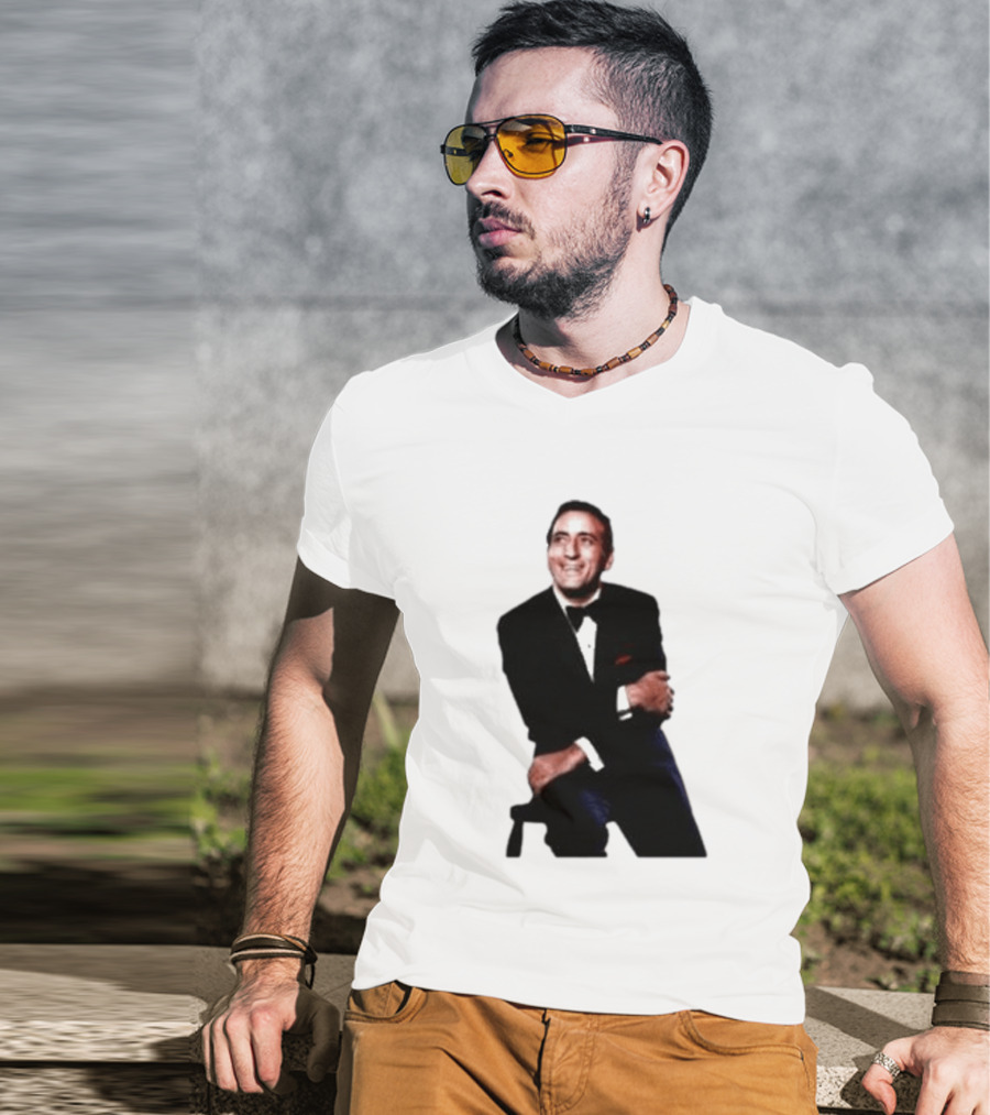 Tony Bennett The Way You Look Sitting Pose T-Shirt
