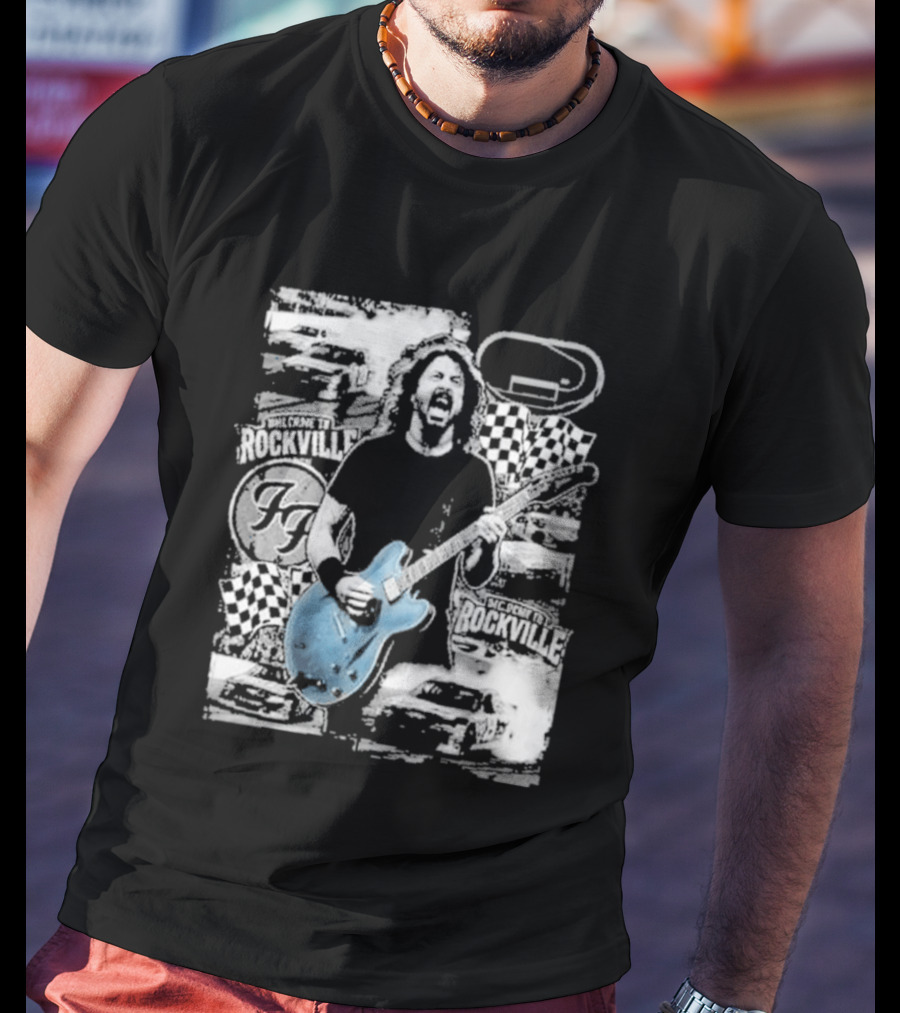 Foo Fighters Welcome To Rockville 2026 May 8 Daytona International Speedway NASCAR Daytona 500 T-Shirt