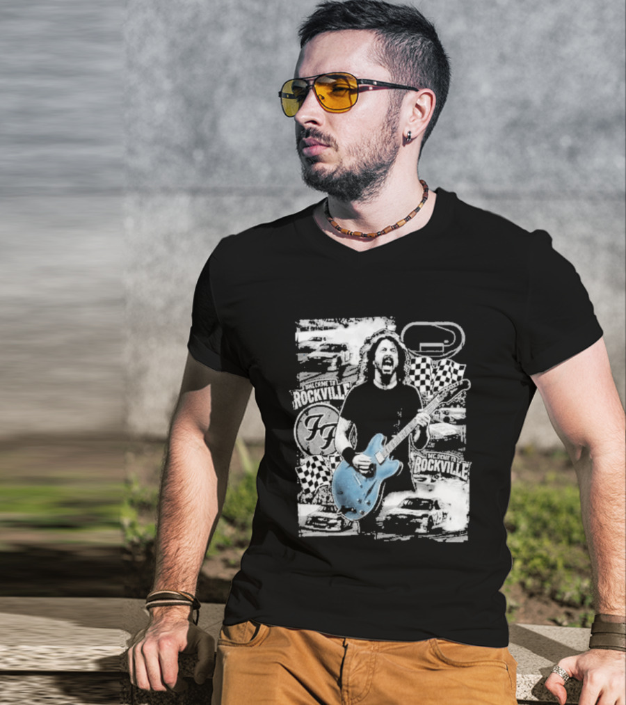 Foo Fighters Welcome To Rockville 2026 May 8 Daytona International Speedway NASCAR Daytona 500 T-Shirt
