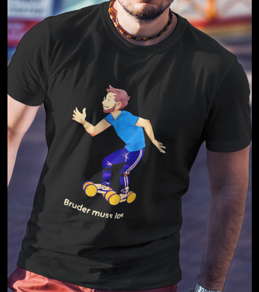 Bruder Muss Los Skater Man Adventure T-Shirt