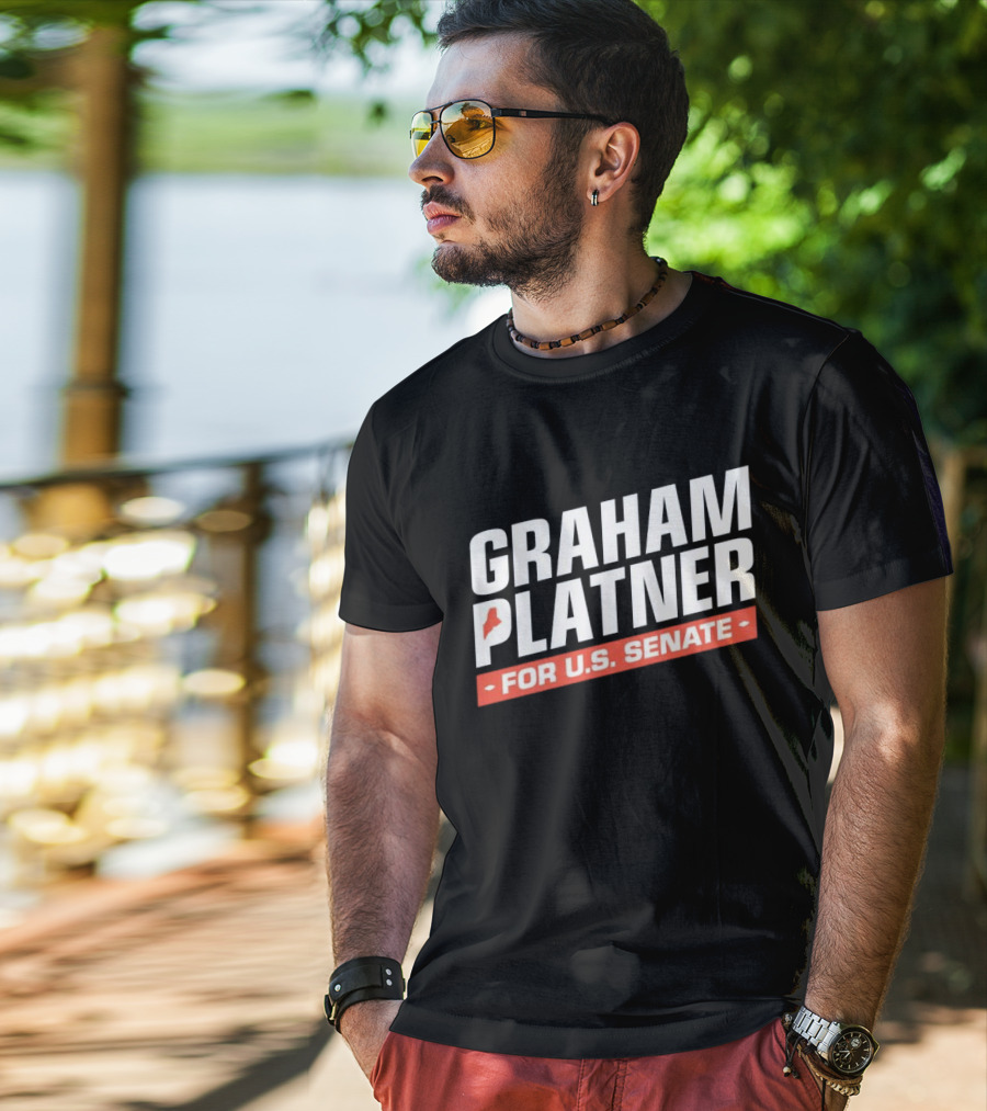 Graham Platner For U.S. Senate Campaign Political Elect T-Shirt