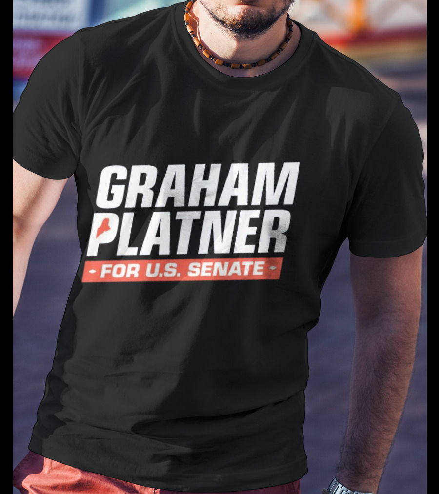 Graham Platner For U.S. Senate Campaign Political Elect T-Shirt