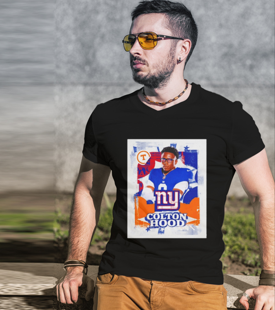 Colton Hood New York Giants 2026 Draft NY Giants Football T-Shirt
