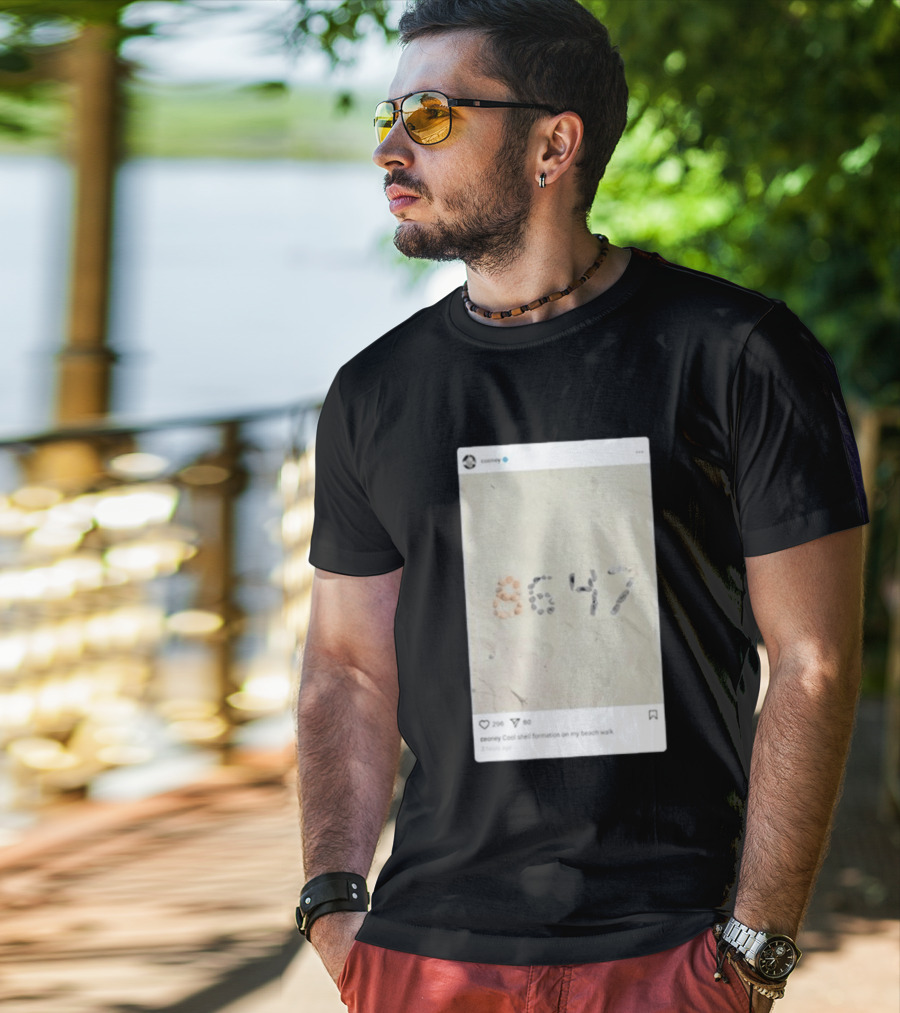 Comey Cool Shell Formation 8647 Beach Walk T-Shirt