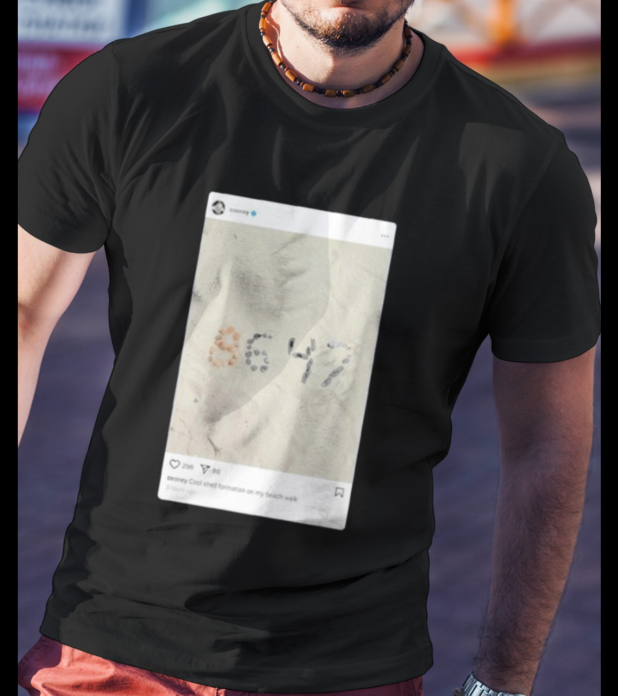 Comey Cool Shell Formation 8647 Beach Walk T-Shirt