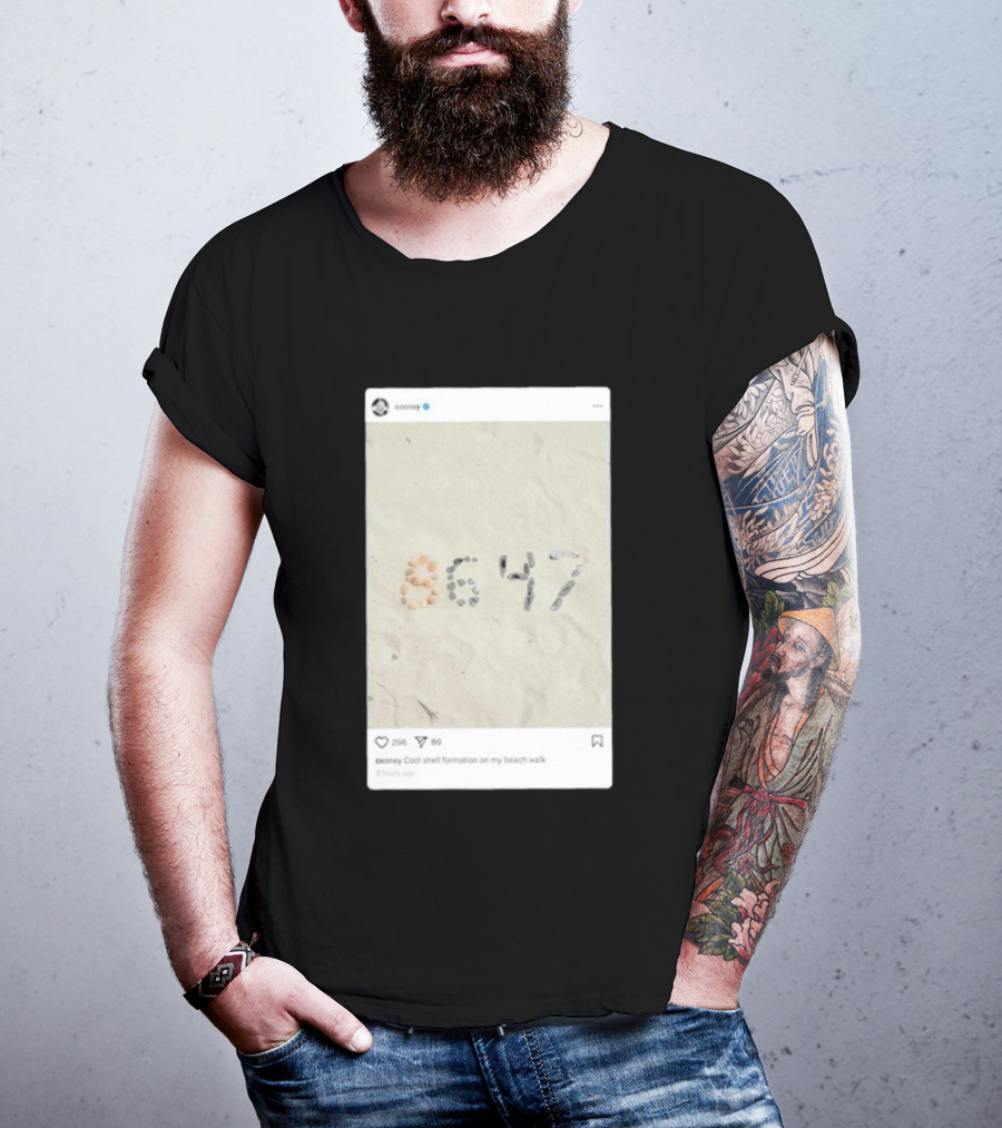 Comey Cool Shell Formation 8647 Beach Walk T-Shirt