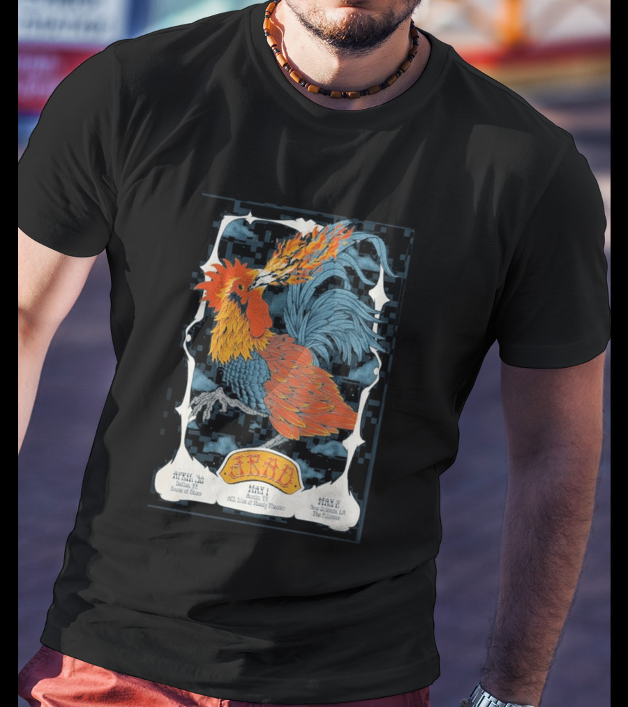 Joe Russo's Almost Dead Rooster Tour April 30 Dallas 2026 House Of Blues T-Shirt