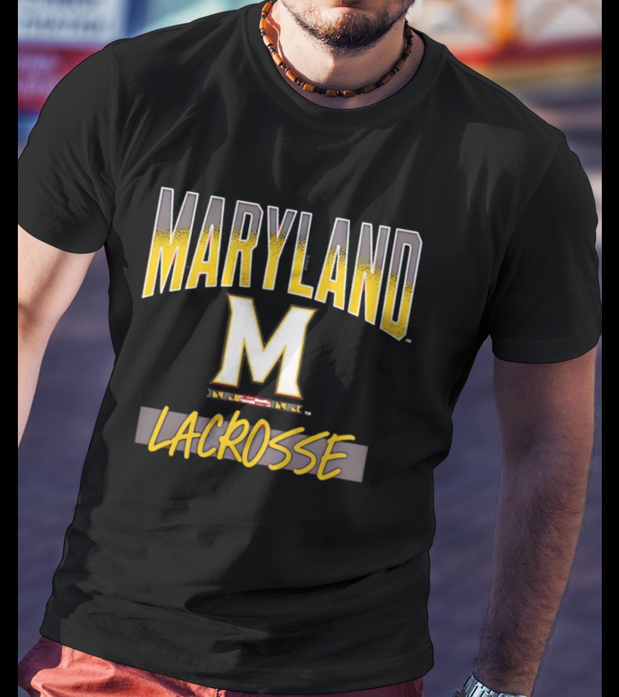 Maryland Lacrosse Terrapins M Logo Hype T-Shirt