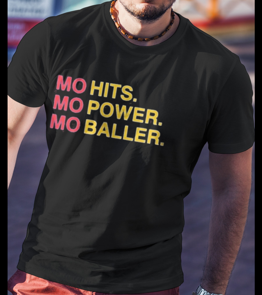 Mo Hits Mo Power Mo Baller Moises Ballesteros Chicago Cubs MLB T-Shirt