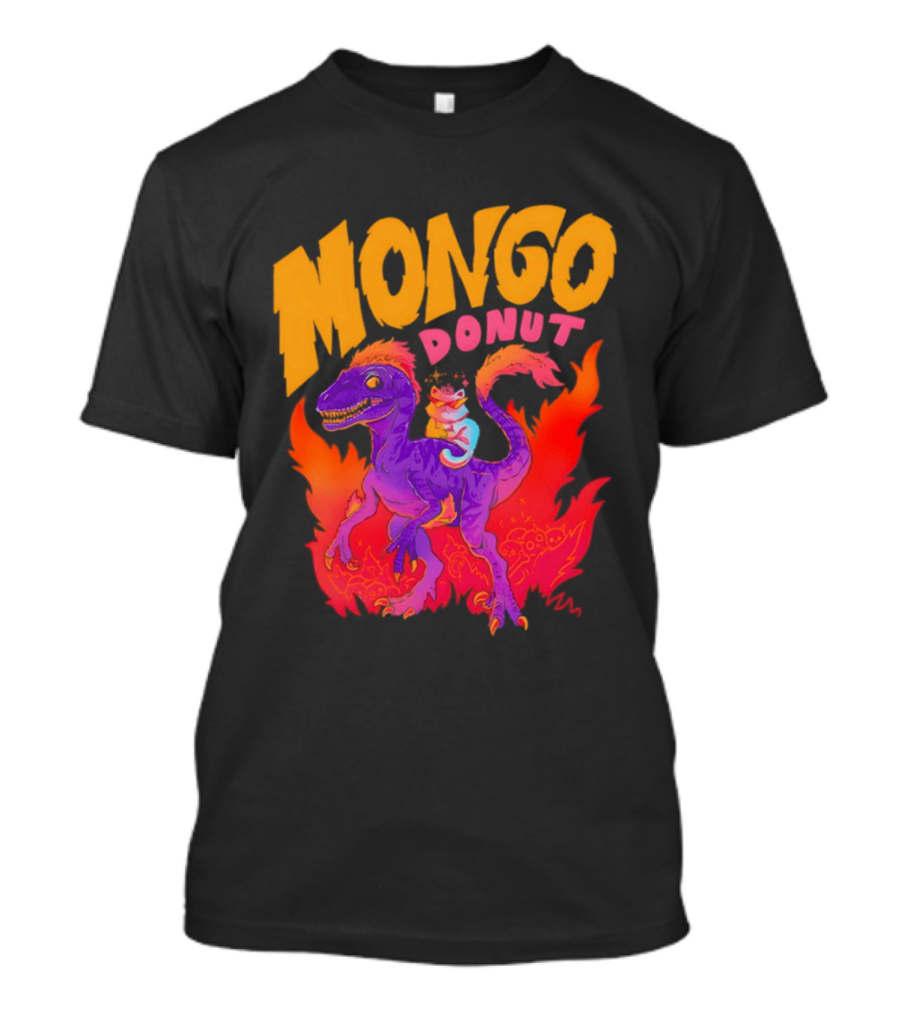 Mongo Donut Dungeon Crawler Carl Dinosaur T-Shirt