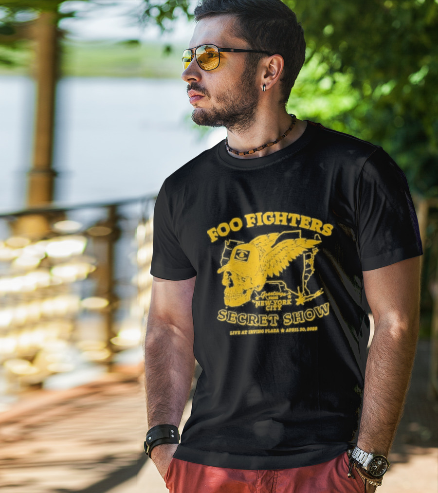 New York City Foo Fighters Secret Show Live At Irving Plaza April 30 2026 T-Shirt