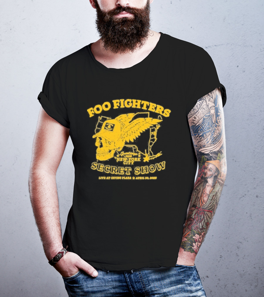 New York City Foo Fighters Secret Show Live At Irving Plaza April 30 2026 T-Shirt