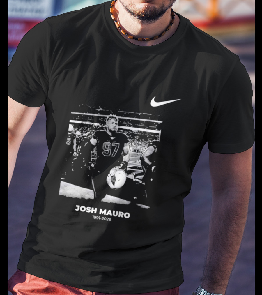 Nike Tribute Josh Mauro 1991 2026 Thank You For Memory T-Shirt
