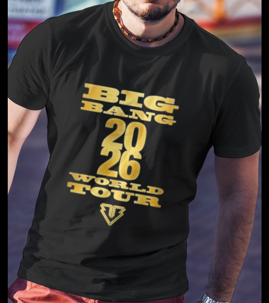 Big Bang 2026 World Tour Anniversary Original 20th T-Shirt
