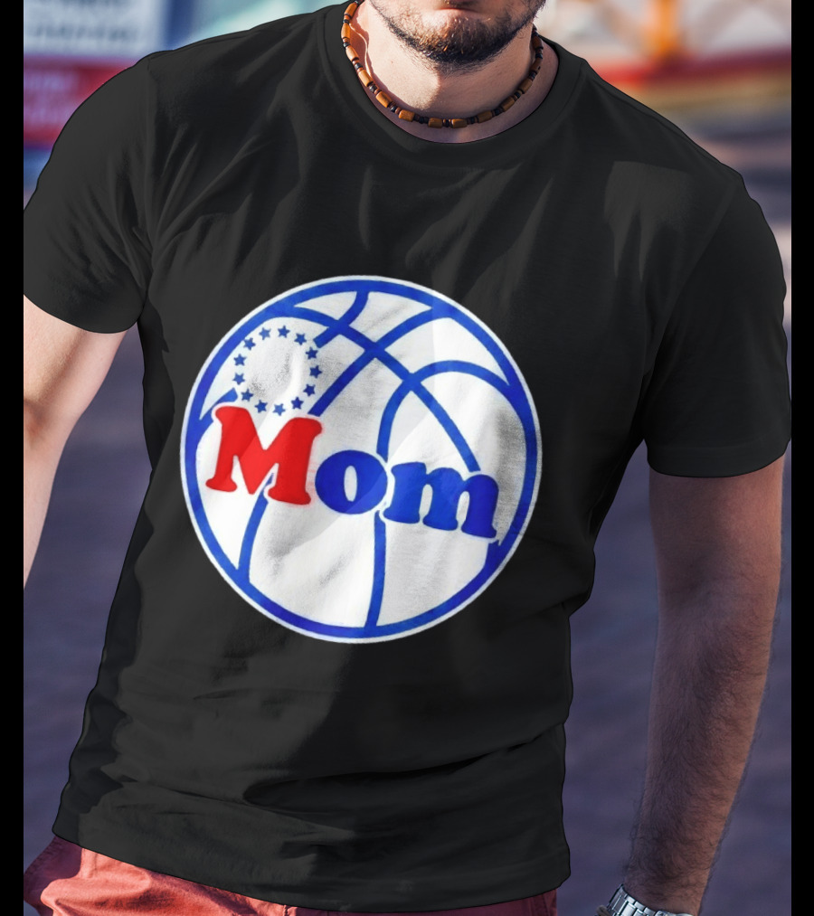 Philadelphia 76ers Basketball Mom 2026 T-Shirt