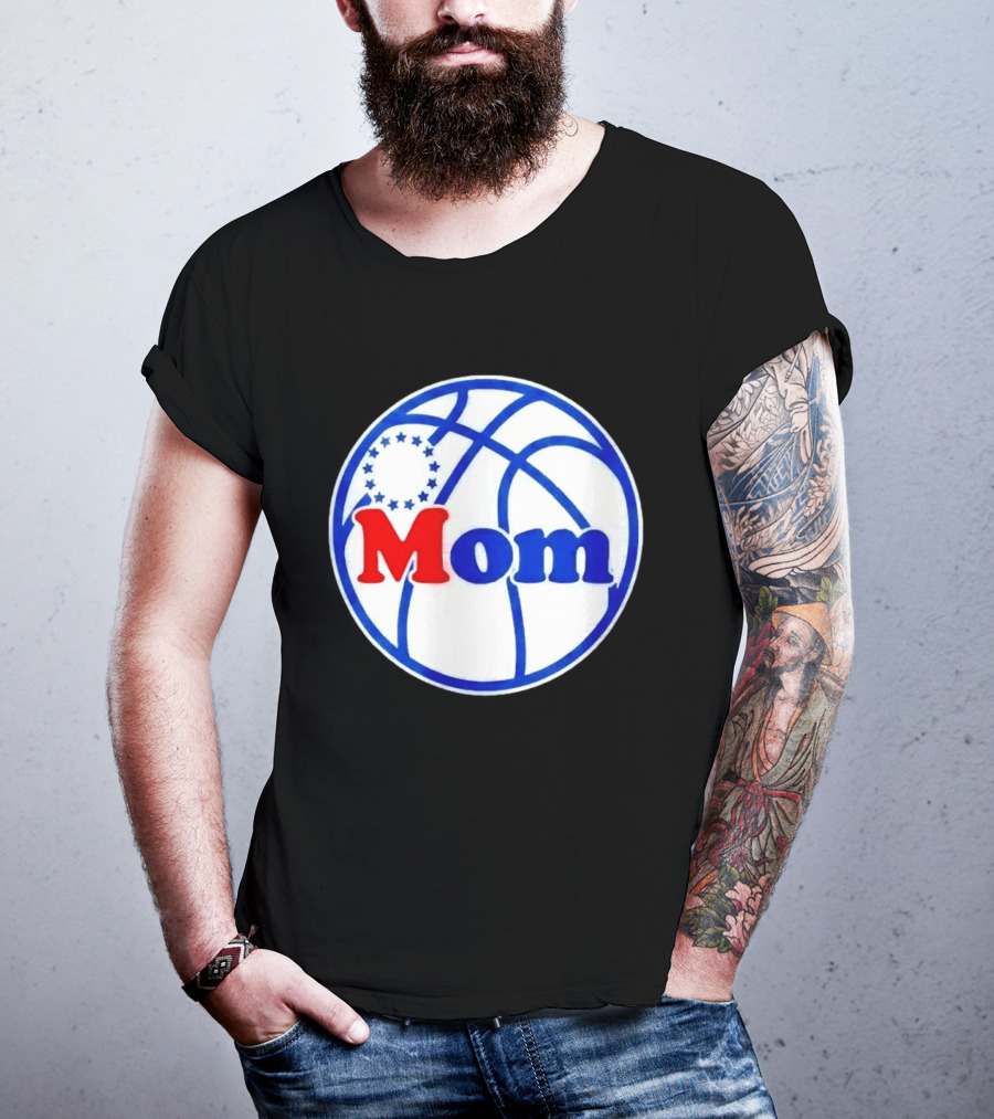 Philadelphia 76ers Basketball Mom 2026 T-Shirt