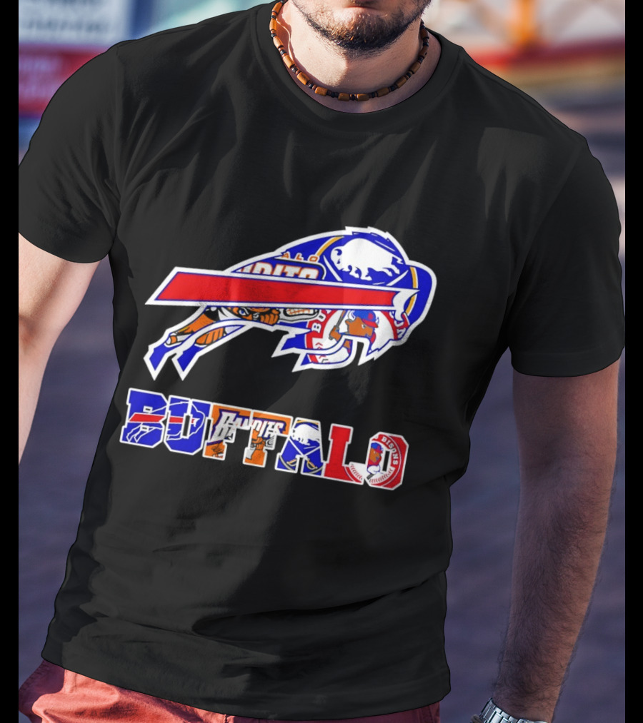 Several Buffalo Bills And New York Teams T-Shirt
