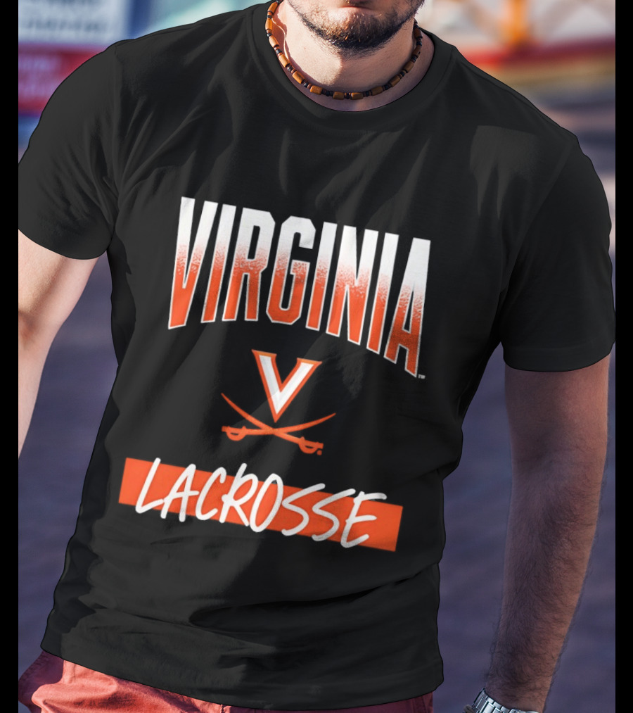 Virginia Cavaliers Lacrosse Bold Team Spirit T-Shirt