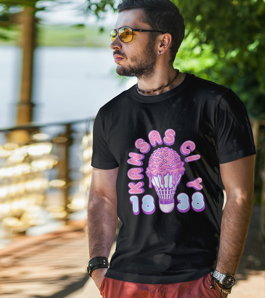 Kansas City Ice Cream 1838 Where I'm From T-Shirt