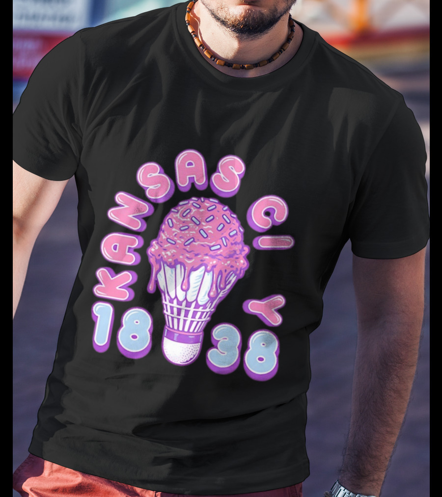 Kansas City Ice Cream 1838 Where I'm From T-Shirt