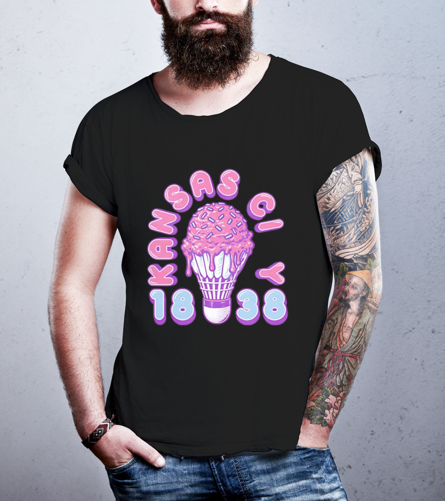 Kansas City Ice Cream 1838 Where I'm From T-Shirt