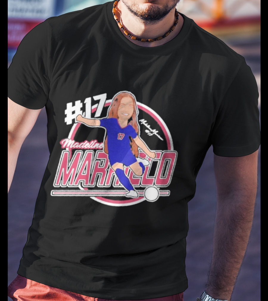 Madeline Marricco 17 FDU Knights Women's Soccer T-Shirt