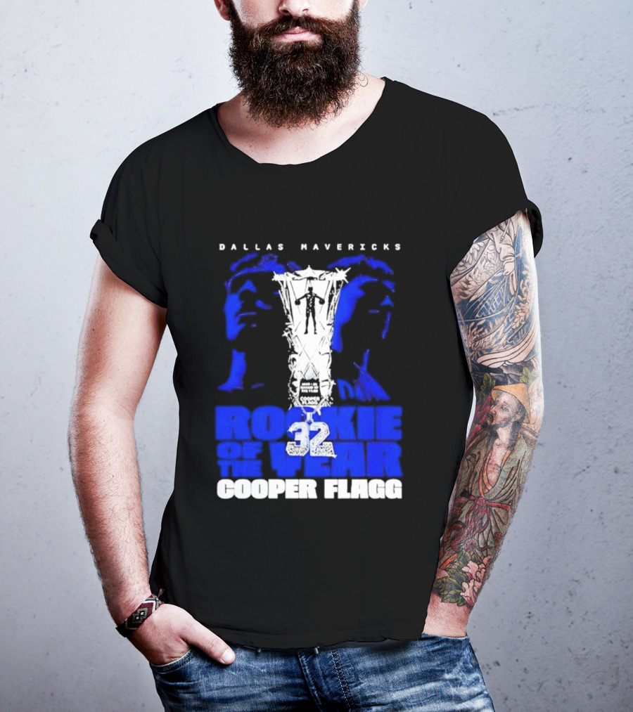 Dallas Mavericks Rookie Of The Year 2026 Cooper Flagg 32 T-Shirt