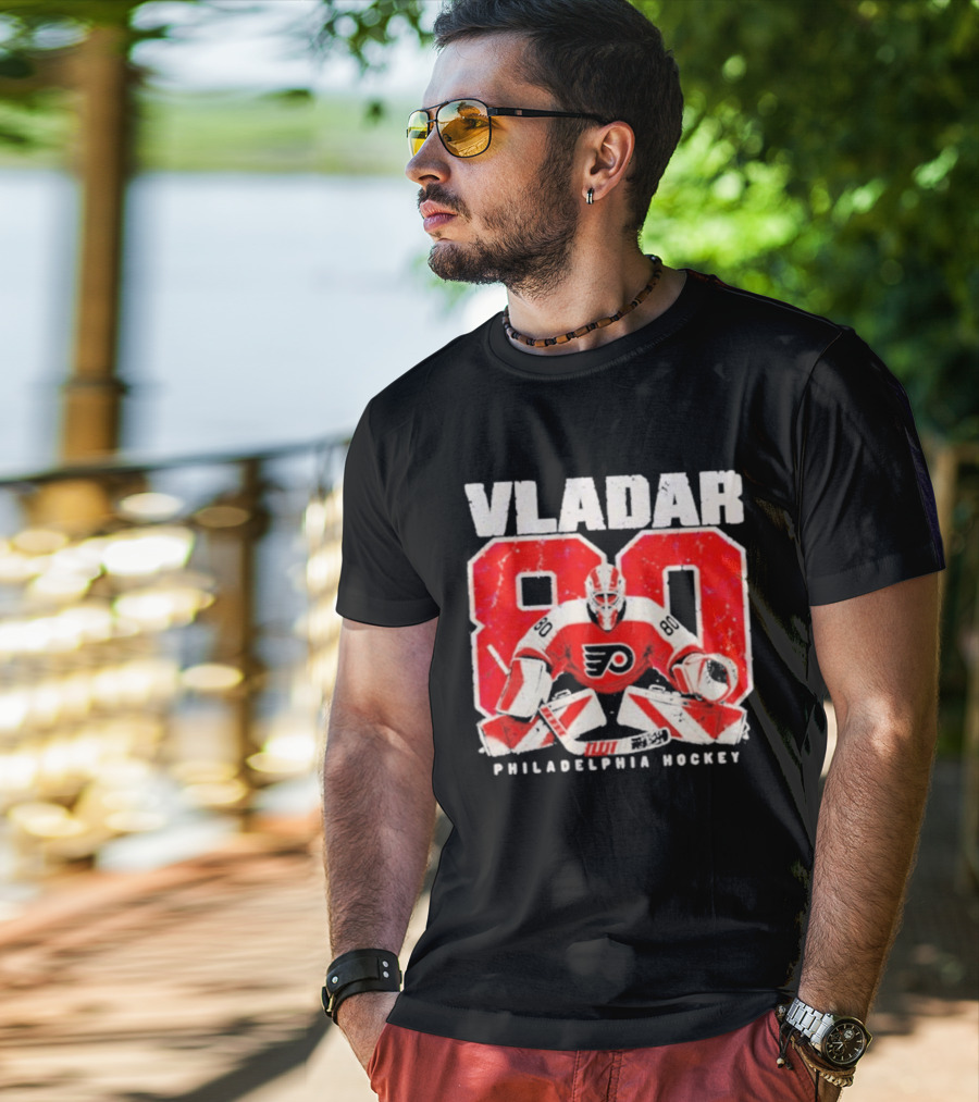 Vladar 80 Philadelphia Hockey T-Shirt