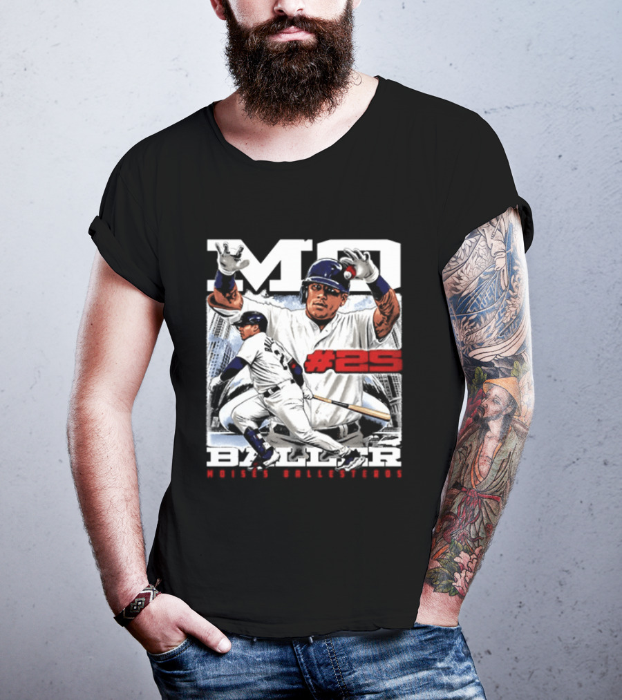 Moises Ballesteros Chicago Cubs MLB 2026 MD T-Shirt