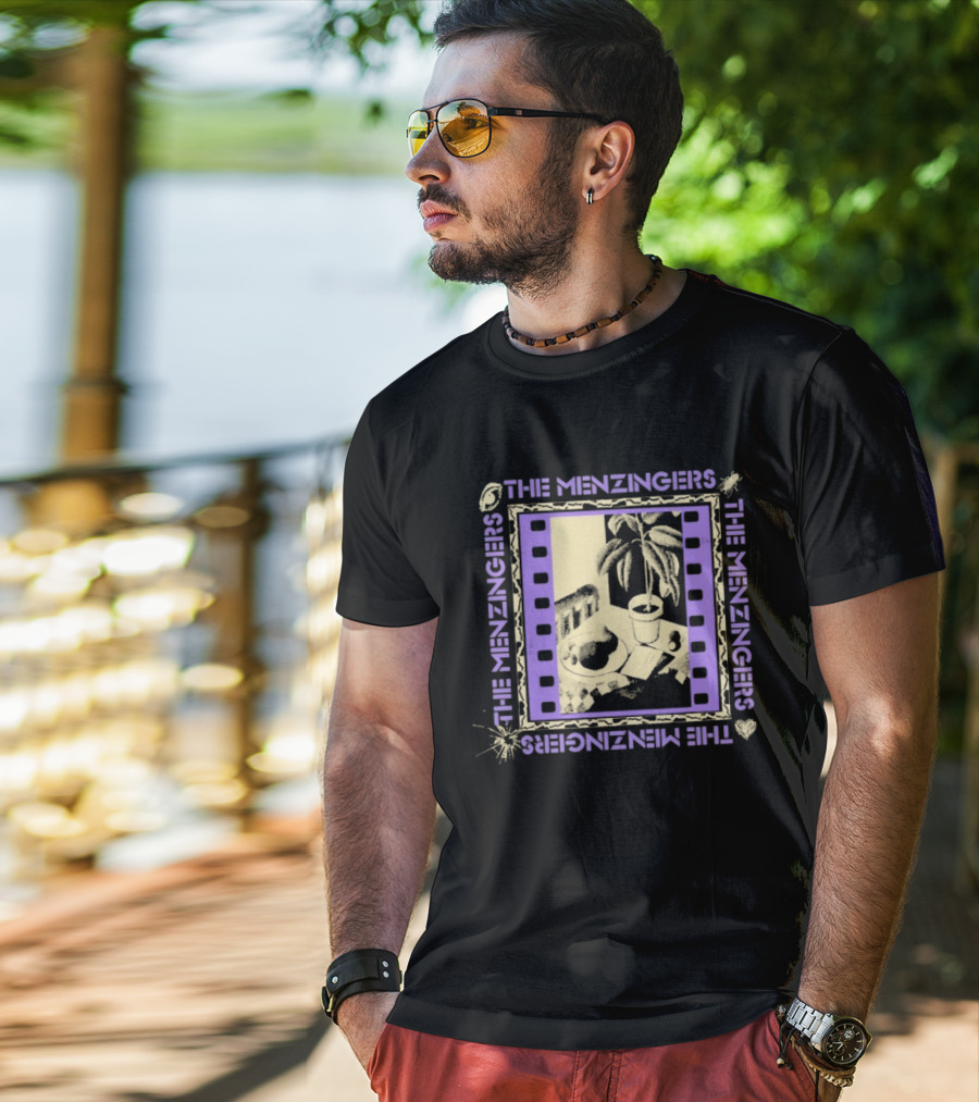 The Menzingers Plant Film Strip Aesthetic T-Shirt