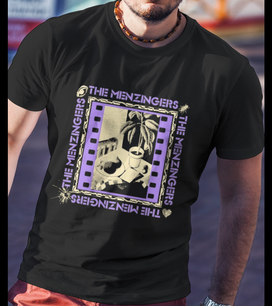 The Menzingers Plant Film Strip Aesthetic T-Shirt