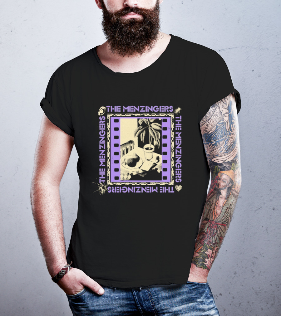 The Menzingers Plant Film Strip Aesthetic T-Shirt