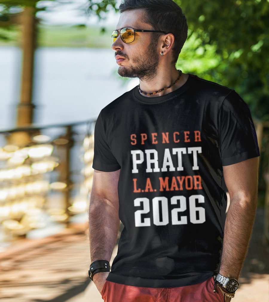 Spencer Pratt LA Mayor 2026 Campaign T-Shirt