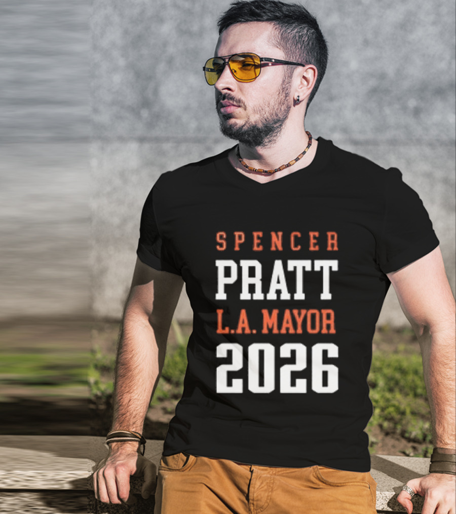 Spencer Pratt LA Mayor 2026 Campaign T-Shirt