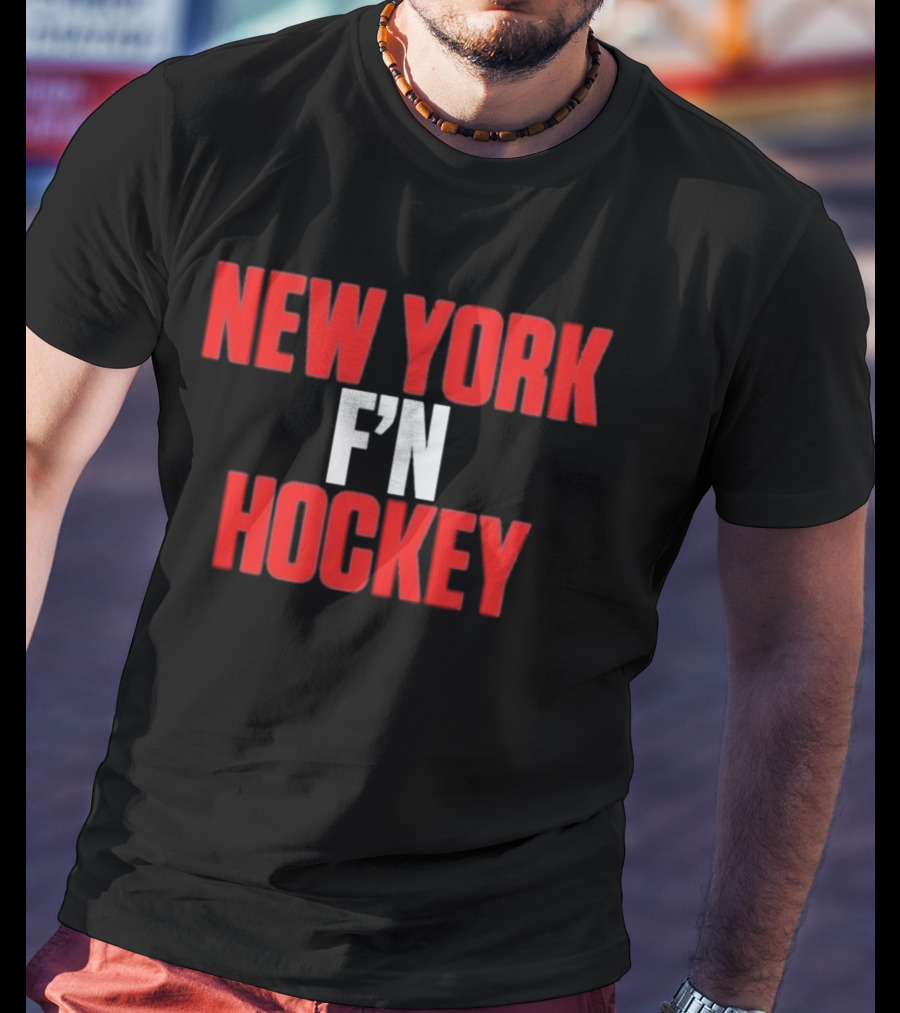 New York F'n Hockey New York Rangers NHL Team T-Shirt