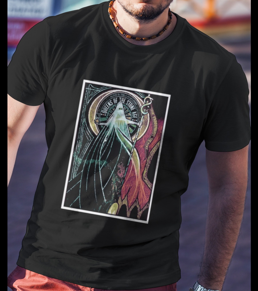 Queens Of The Stone Age Alive In The Catacombs Tour Seattle April 29 2026 T-Shirt
