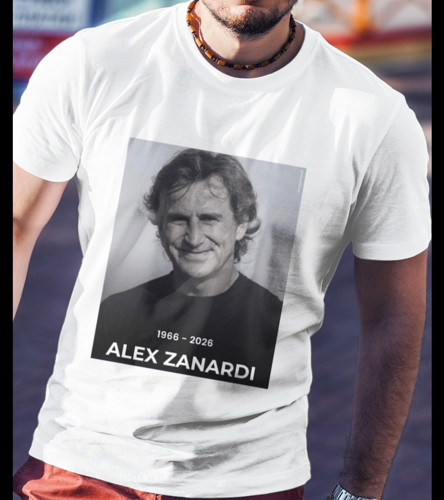 1966 2026 Alex Zanardi Con Profondo Dolore La Famiglia Comunica La Scomparsa Di Alessandro Zanardi T-Shirt