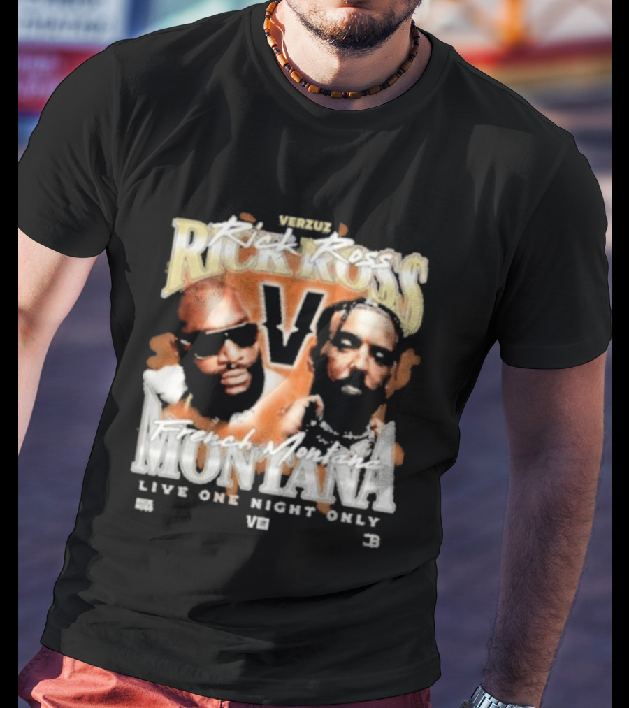 Rick Ross X French Montana Live One Night Only Verzuz Event Vibes T-Shirt