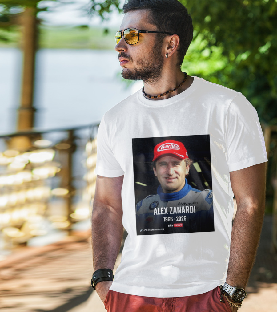 Die Sportwelt Trauert Um Ein Ganz Großes Vorbild Ruhe In Frieden Alex Zanardi 1966 2026 BMW Team Racing Sky News Barilla T-Shirt